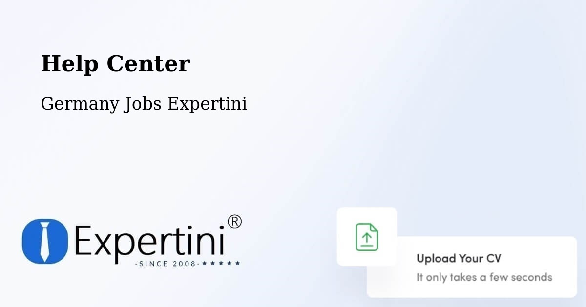 Help Center – Freinsheim - Germany Jobs Expertini