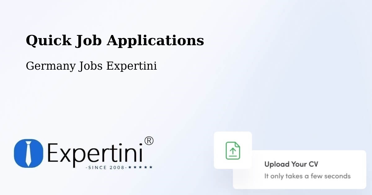 Quick Apply Feature – Freinsheim - Germany Jobs Expertini